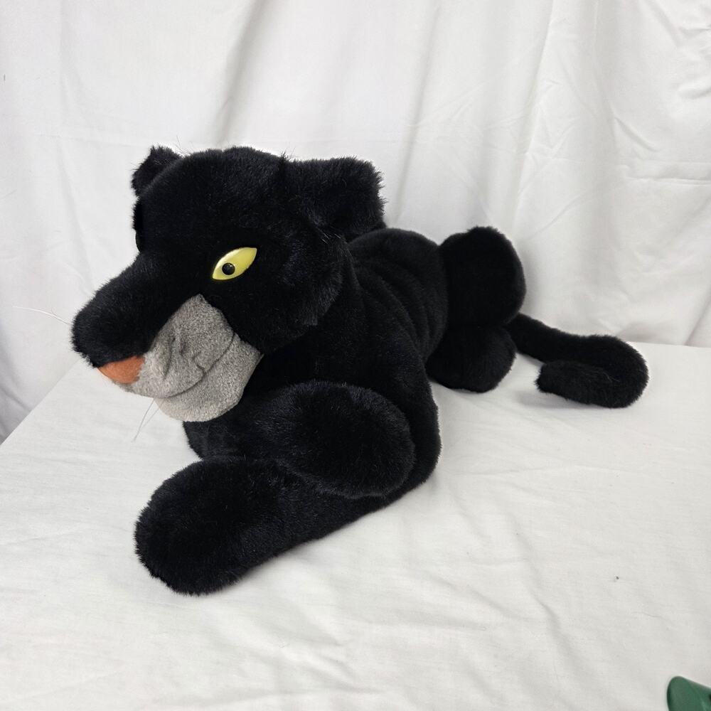Disney Bagheera Plush 18 inch The Jungle Book Stuffed Animal Black Panther Toy - Picture 5 of 11